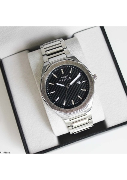 F11535A2 Çelik Kordonlu Erkek Kol Saati modelleri