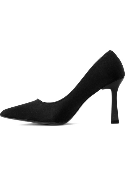 Elit MST1383Z Kadın Stiletto Siyah
