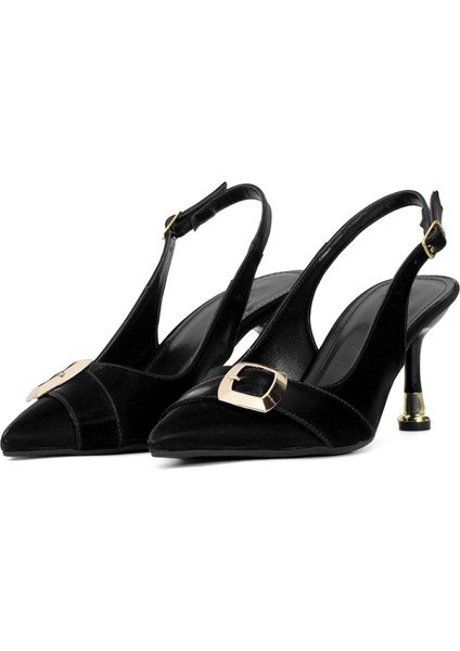 Elit CMR231T Kadın Klasik Topuklu Ayakkabı Siyah fırsatları