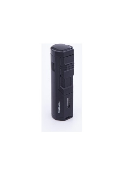 Parmida Siyah 3 Torch Puro Çakmak PCM0487
