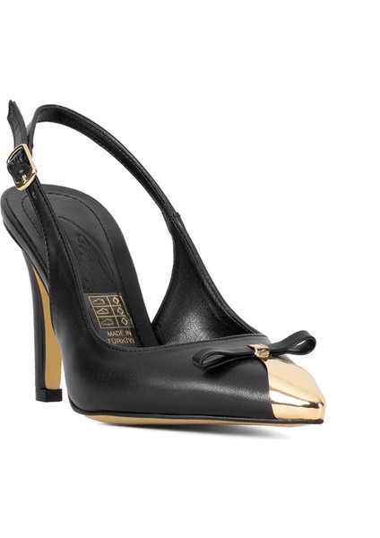 Elit CMR25882C Kadın Klasik Topuklu Ayakkabı Siyah fiyatları