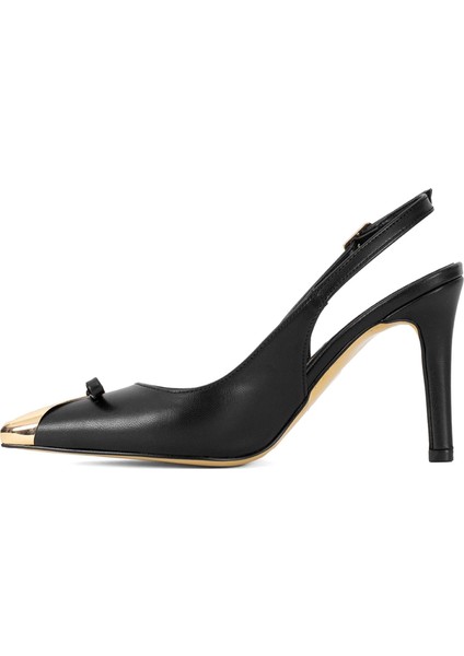 Elit CMR25882C Kadın Klasik Topuklu Ayakkabı Siyah modelleri