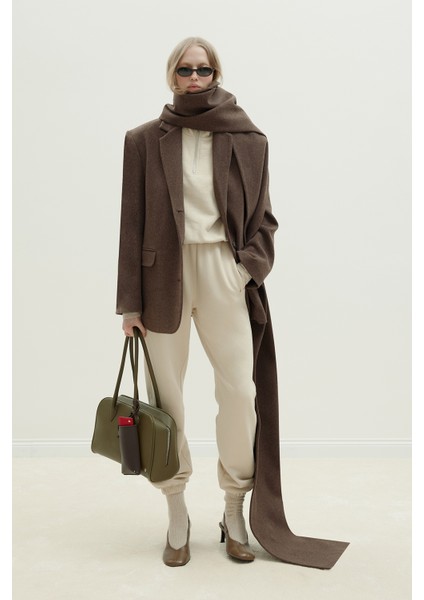 Bej Cossie Jogger Eşofman