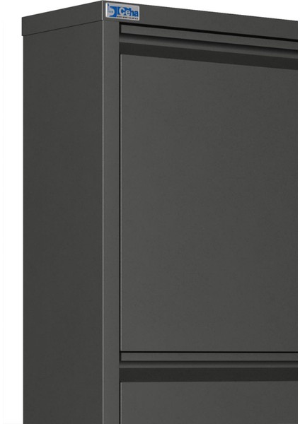 3'lü Metal Ayakkabılık - Füme indirimleri