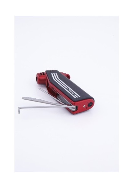 Parmida Kırmızı Masa Üstü Puro Çakmak PCM0439