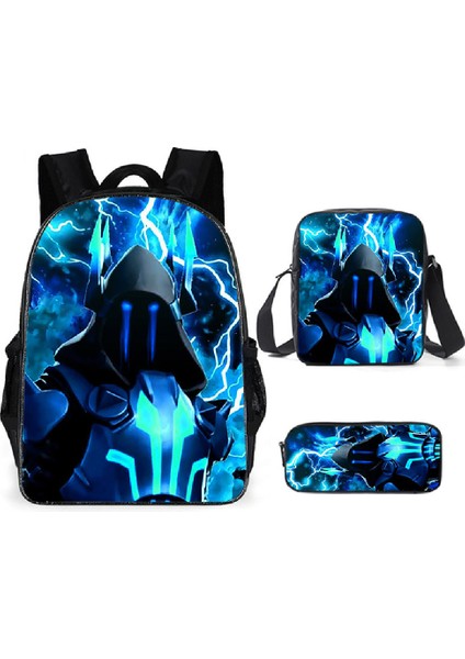 Öğrenci Okul Çantası Üç Parçalı Okul Çantası Kalem Çantası Sırt Çantası (Yurt Dışından)