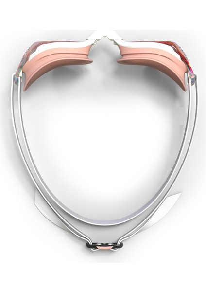 Nabaiji Yüzücü Gözlüğü - Aynalı Camlar - Beyaz/Pembe - Standart Boy - Bfit fırsatları