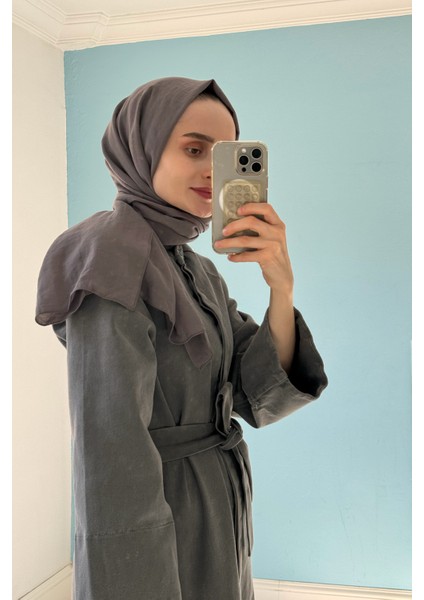Denim Ferace Elbise Antrasit fiyatları