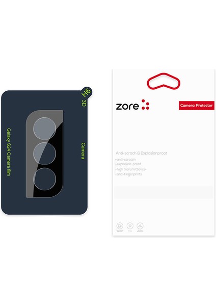 - Samsung Galaxy S24 Fe - Kamera Koruyucu 3D Kamera Camı - Siyah - T34875 fiyatları