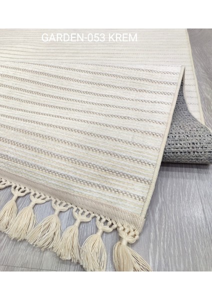 Decoser Garden Koleksiyonu Dokuma Halı DH053 Krem