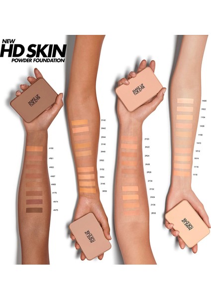 Hd Skin - Pudra Fondöten 1Y08 - Warm Porcelain (11 gr) fiyatları