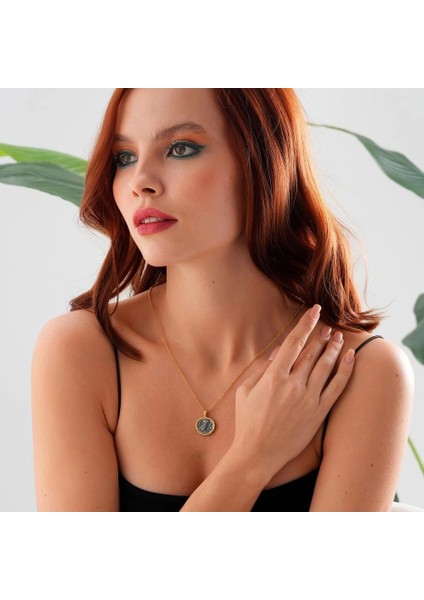 925 Ayar Gümüş Çift Taraflı Eski Para Baykuş Kolyesi fırsatları