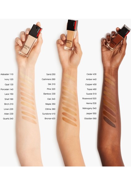 Synchro Skin Radiant Lifting Foundation - Fondöten 330 - Bamboo modelleri