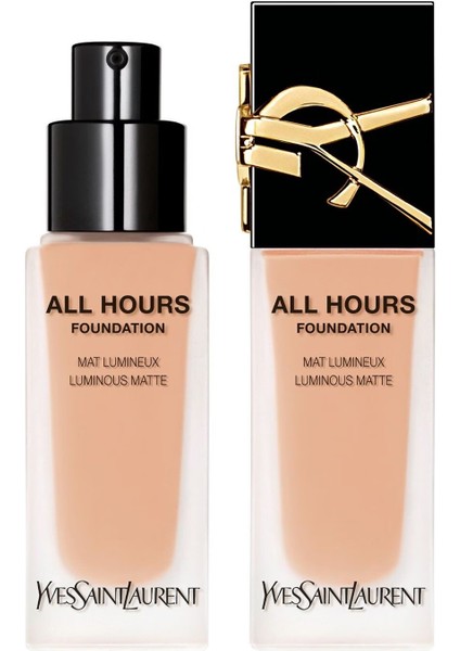 All Hours - Uzun Süre Kalıcı Aydınlık Mat Bitişli Fondöten Lc3 (25 ml)