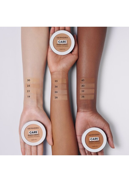 Mineral Compact - Yatıştırıcı Etkili Fondöten 19 Ivoire Pâle (10 gr)
