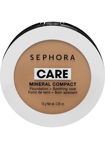 Mineral Compact - Yatıştırıcı Etkili Fondöten 19 Ivoire Pâle (10 gr)