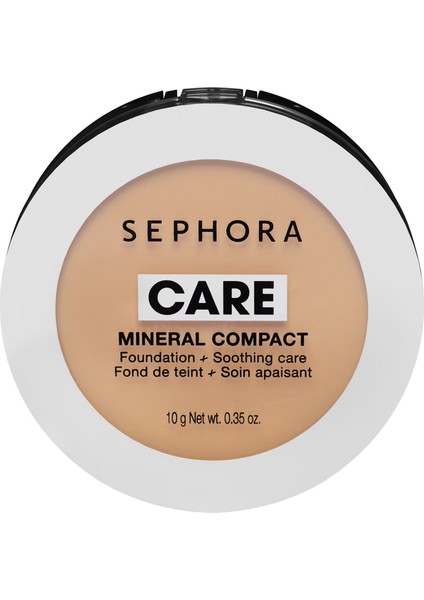 Mineral Compact - Yatıştırıcı Etkili Fondöten 19 Ivoire Pâle (10 gr)
