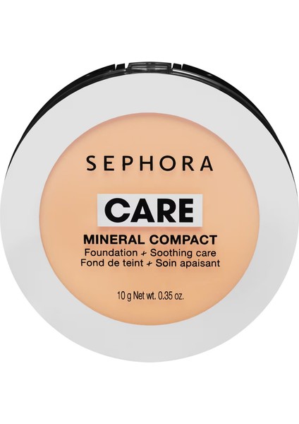 Mineral Compact - Yatıştırıcı Etkili Fondöten 19 Ivoire Pâle (10 gr)