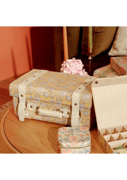 Noıda Dekoratif Kutu 37.50X23.50X16.50 cm Sarı fiyatları