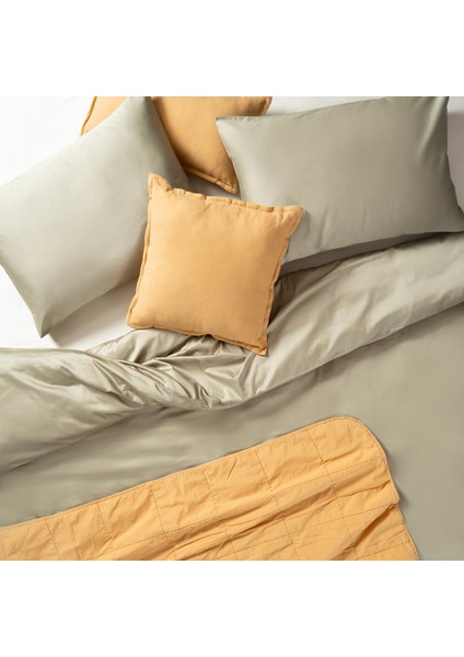 Solıd 300 Tc 2'li Pamuk Saten %100 Pamuk Saten Yastık Kılıfı 50x70 Cm Yeşil fiyatları