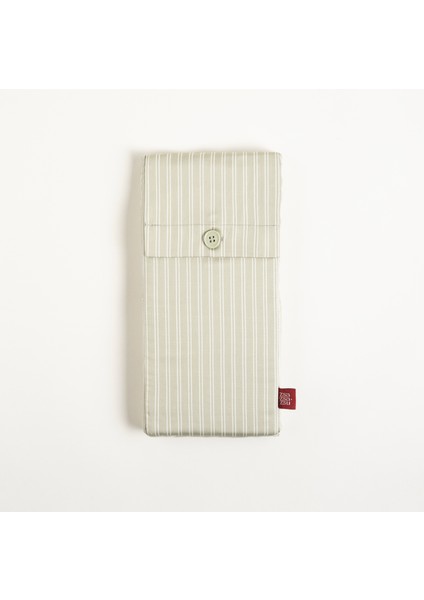 Solıd 300 Tc Çizgili 2'li Pamuk Saten %100 Pamuk Saten Yastık Kılıfı 50x70+2 Cm Yeşil modelleri