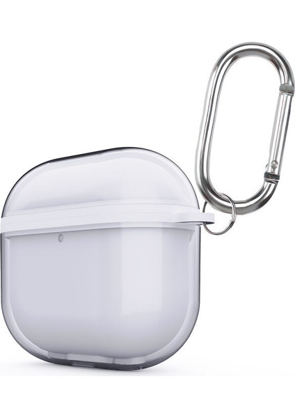 - Apple Airpods 4. Nesil - Kılıf Askı Aparatlı Kulaklık Kılıfı Airbag 42 - Beyaz - T34876