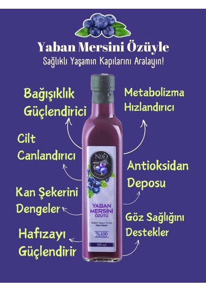 Yaban Mersini Özü 500ML