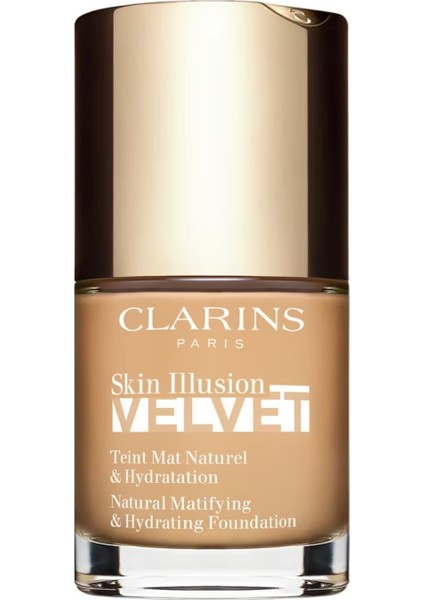 Skin Illusion Velvet - Doğal Bitişli Nemlendirici Fondöten 109C - Wheat (30 ml)