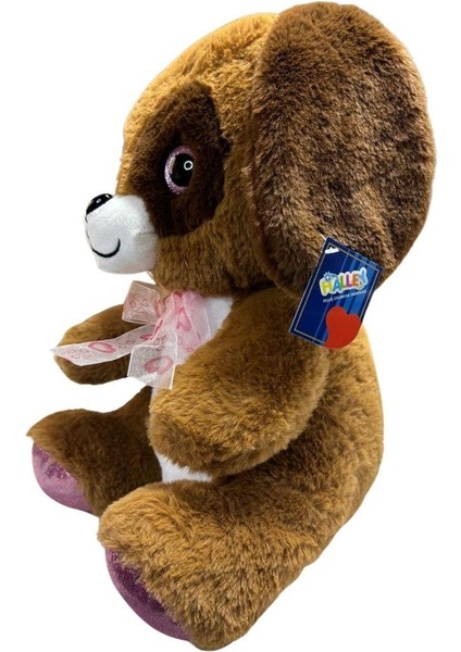 Peluş Kalp Gözlü Hayvanlar 35 cm 22674 Köpek
