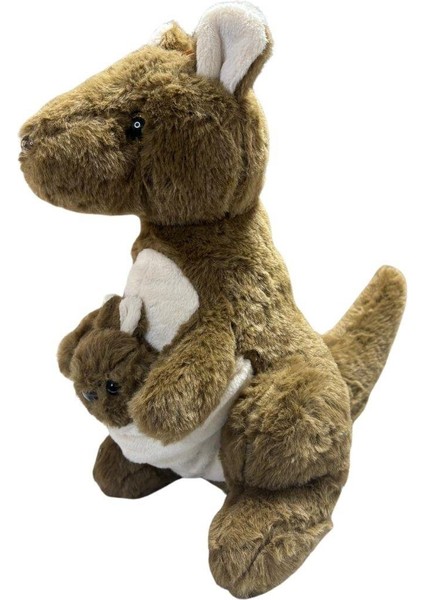 Peluş Kanguru 35 cm 23237 Koyu Kahve