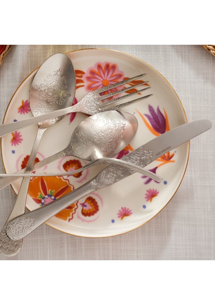 Dume Çelik Yemek Kaşığı 4X23X0.3 cm Mat Gümüş fiyatları