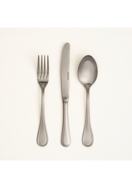 Dume Çelik Yemek Çatalı 3X23X0.3 cm Mat Antrasit fırsatları