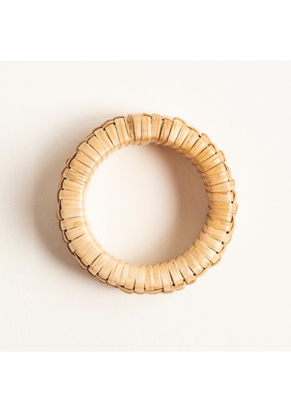 Lotus Bambu Peçete Halkası 5.5x5.5x2 cm Natural modelleri