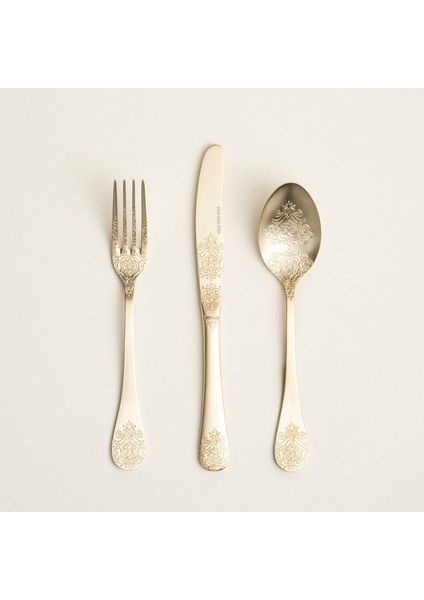 Dume Çelik Tatlı Kaşığı 4X20X0.2 cm Mat Şampanya fırsatları