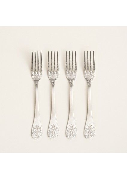 Dume Çelik Tatlı Çatalı 3X20X0.2 cm Mat Gümüş modelleri