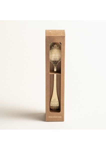 Dume Çelik Yemek Kaşığı 4X23X0.3 cm Mat Şampanya