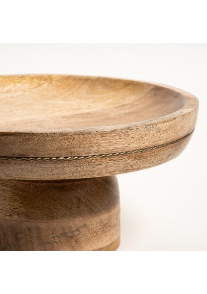 Rampur Mango Ağacı Servis Tabağı 24X22X10 cm Natural fırsatları