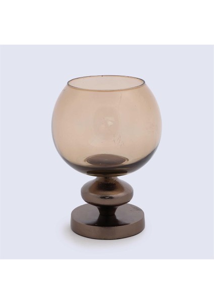 Brown Cam Metal Mumluk 12.7*12.7 cm