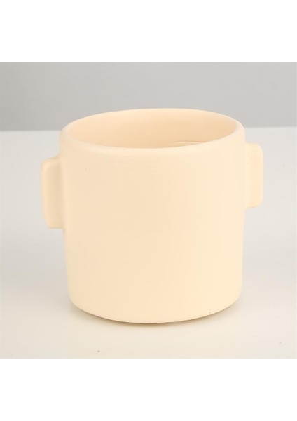 Seramik Vazo Krem AK.JF095753070-1