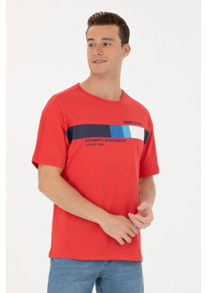 Erkek Comfort Bisiklet Yaka Tişört