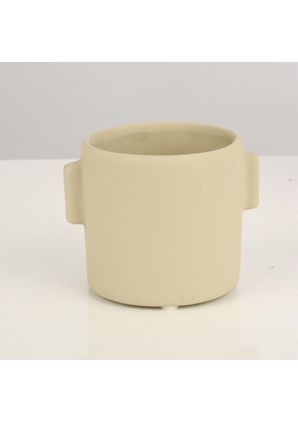 Seramik Vazo Bej AK.JF095753070-2