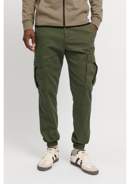 Erkek Jpstkane Rahat Kalıp Kargo Pantolon 12268261 Haki