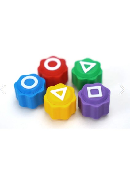 Oyun 5 Taş Seti Kalamar Oyun Beştaş Oyuncak Renkli Taş Gonggi - Kutulu Kumlu fırsatları