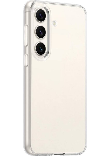 Samsung Galaxy S24 Plus - Kılıf Sert Şeffaf Pürüzsüz Vonn Kapak - Şeffaf