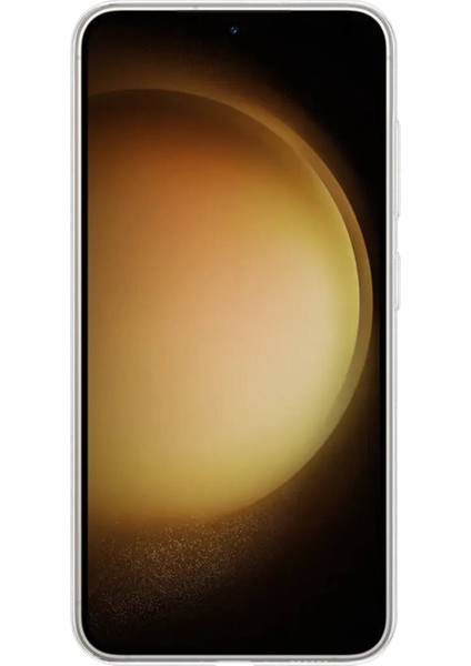 Samsung Galaxy S24 Plus - Kılıf Sert Şeffaf Pürüzsüz Vonn Kapak - Şeffaf