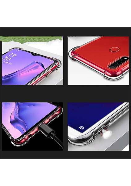 - Oppo A31 - Kılıf Kenar Köşe Korumalı Nitro Anti Shock Silikon - Şeffaf - T13228 indirimleri