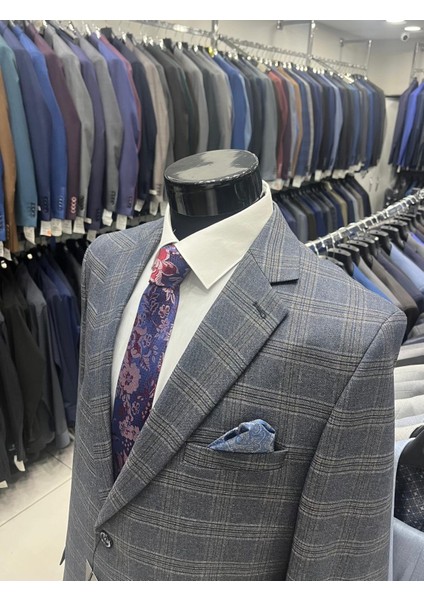 Kışlık Yün Erkek Ceket 4 Drop