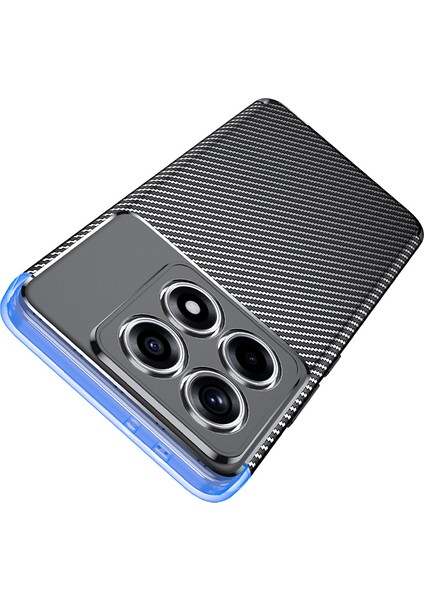 Mi 14T Pro - Kılıf Auto Focus Karbon Negro Silikon Kapak - Siyah