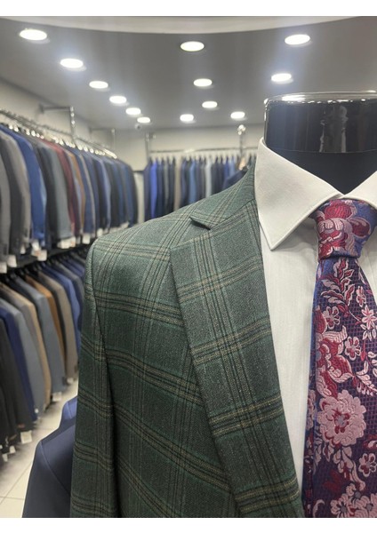 Kışlık Yün Erkek Ceket 4 Drop