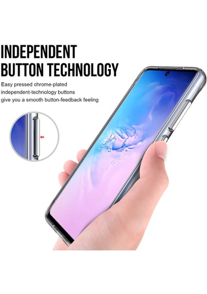 Galaxy S20 - Kılıf Şeffaf Sert Koruyucu Gard Silikon - Şeffaf modelleri
